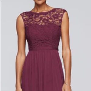 David’s bridesmaids dress